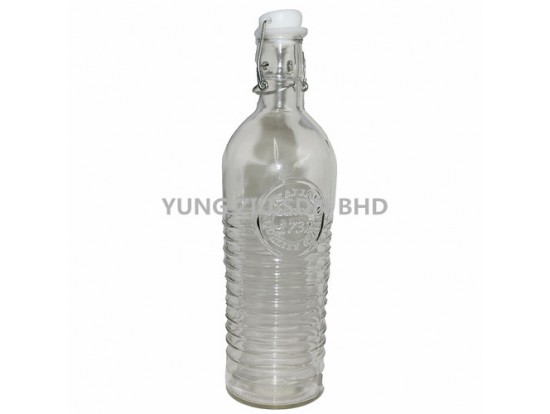 919-1732#GLASS BOTTLE 